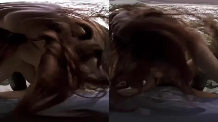Jumanjizz – Gear VR 60 FPS Blowjob Outdoor Water Scene