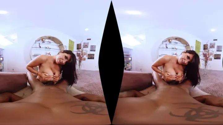 Slim brunette with tattoos gets ridden hard in bedroom 69 and cowgirl