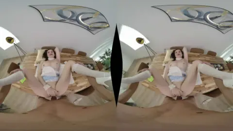 How Its Maid: Smartphone VR – Brunette Petite Milf Blowjob
