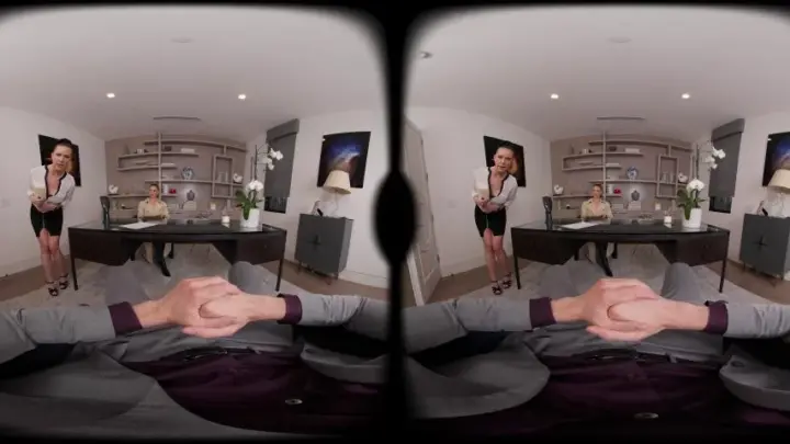Am I Hired Mr Jones – Gear VR Blowjob & Fingerfuck