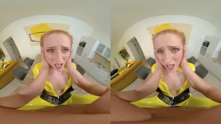 Rousse en Latex en VR sur Smartphone