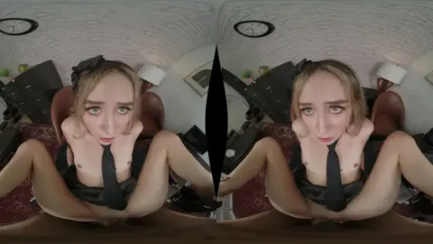 Blonde with Tattoos Gets Fucked on Floor and Couch